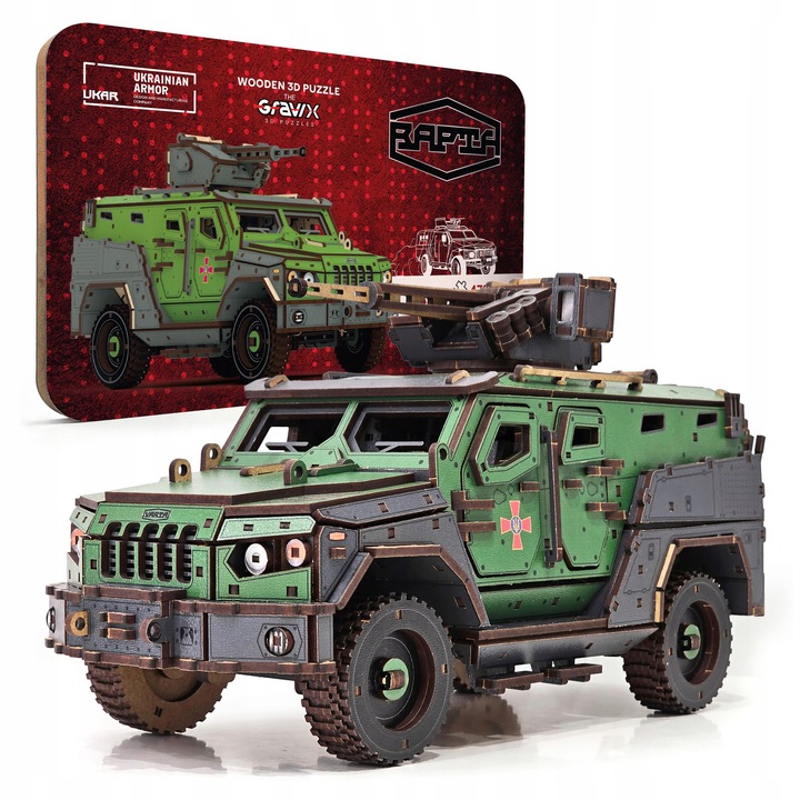 Puzzle 3D - VARTA 2, 472 piese, 35 cm, fara lipici, pentru adolescenti si adulti