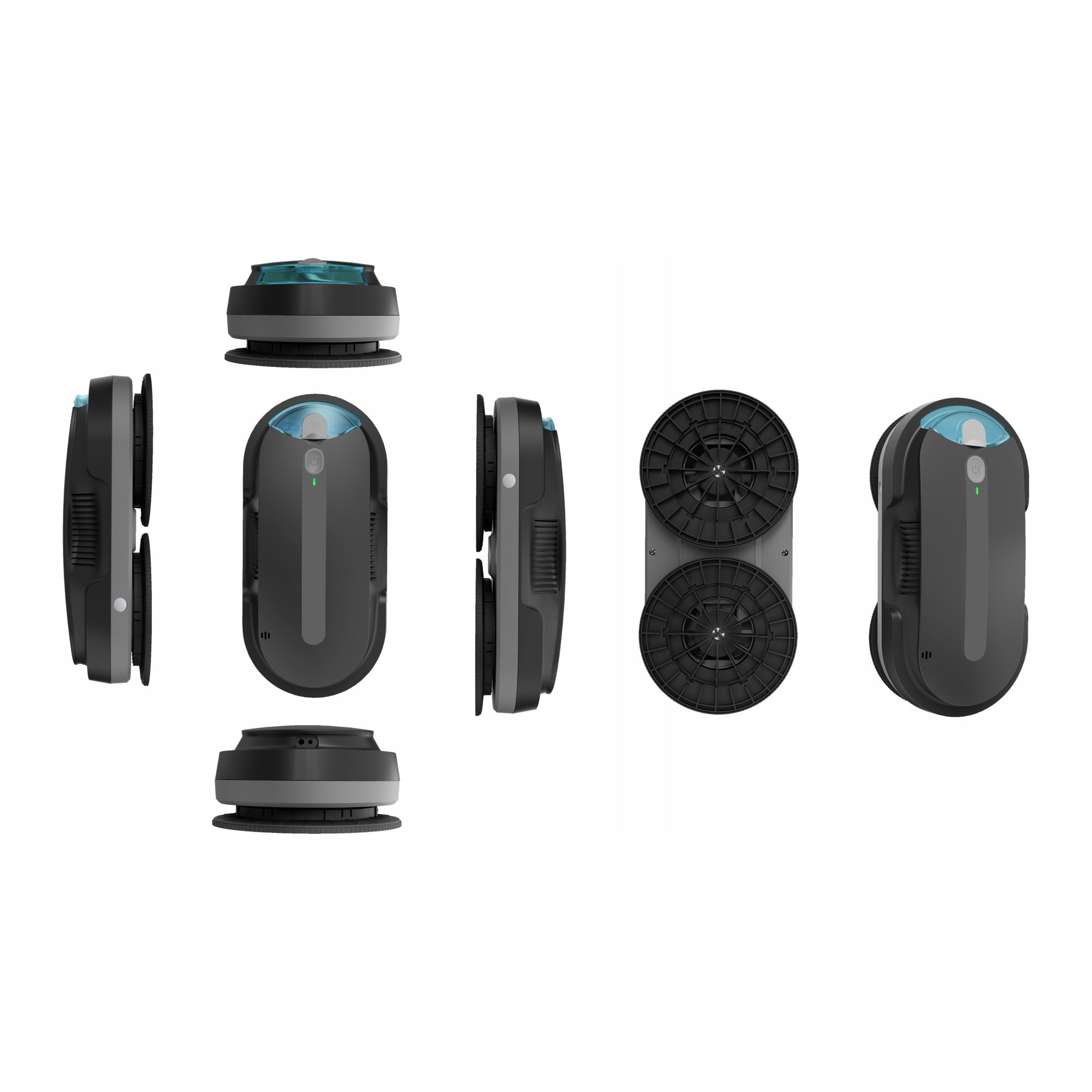 Robot de curatat feronerie Transtar X1, 72W, sistem de sprituire dual, 1.1 kg, automat