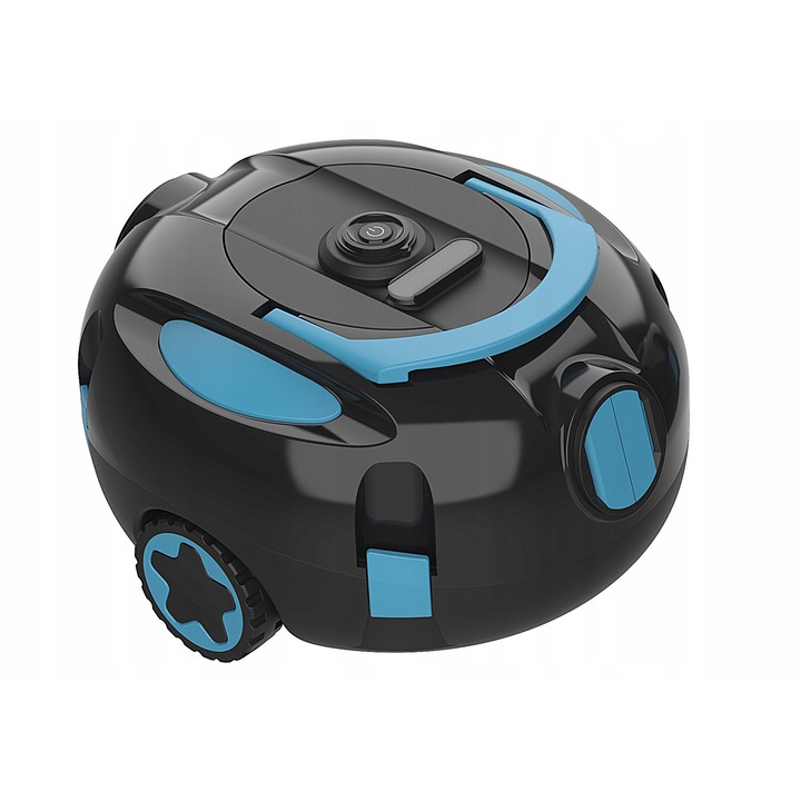 Robot de curatare a piscinei Transtar H1, fara fir, 40W, 2600mAh, albastru-negru, 3.4kg