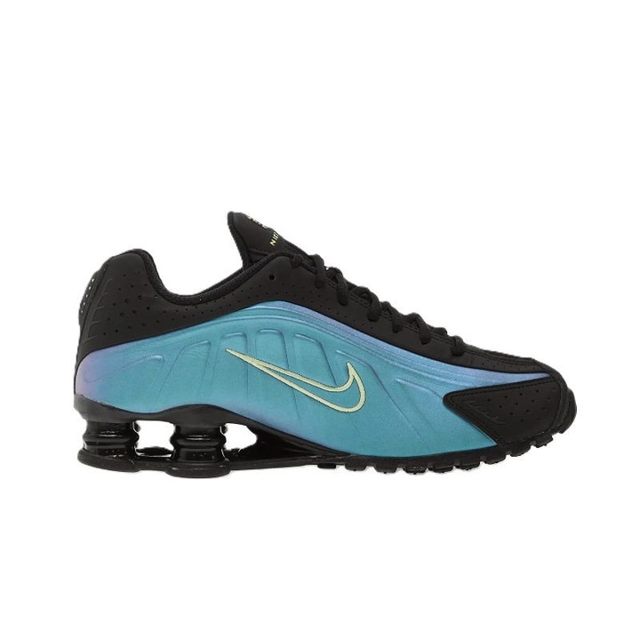 Pantofi sport barbati Nike NIKE SHOX R4 SHIFT, Sintetic, Albastru, Albastru
