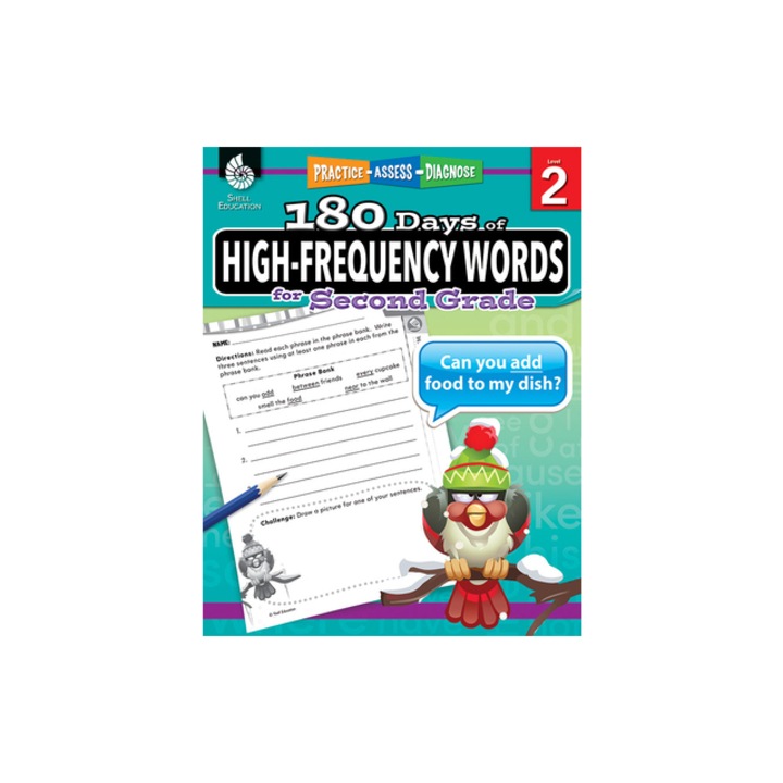 180 de zile de cuvinte de frecvență înaltă pentru clasa a doua, Adair Solomon, 2020