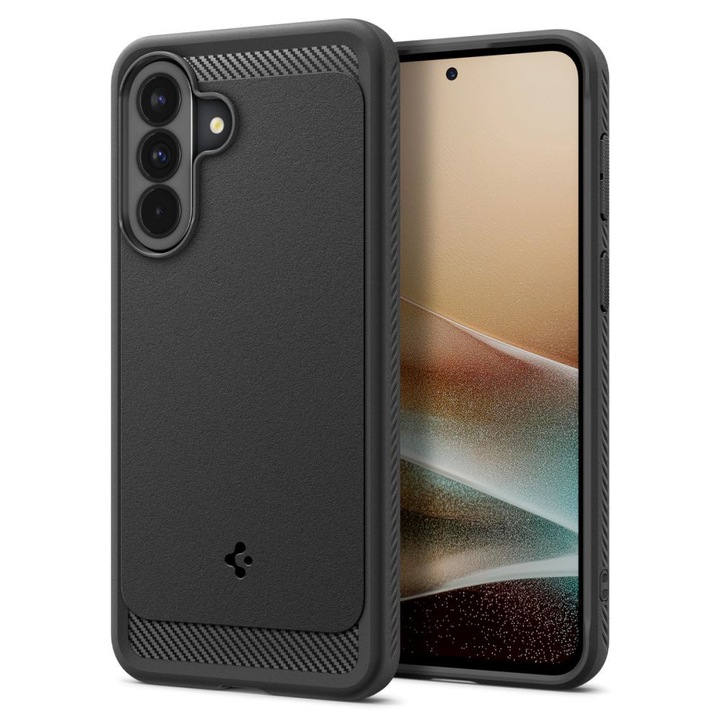 Husa pentru Samsung Galaxy A37 5G - Spigen Rugged Armor - Black