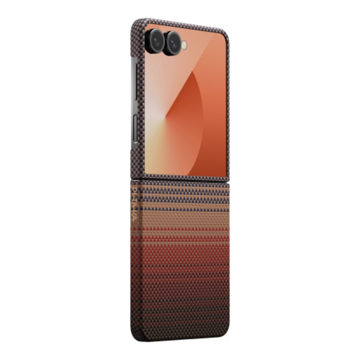 Husa de protectie Pitaka pentru Galaxy Z Flip7 MagEZ 7 Ultra-Slim MagSafe, Sunset
