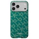 Husa de protectie Pitaka pentru iPhone 17 Pro Max Ultra-Slim, Monogram-Gold/Green