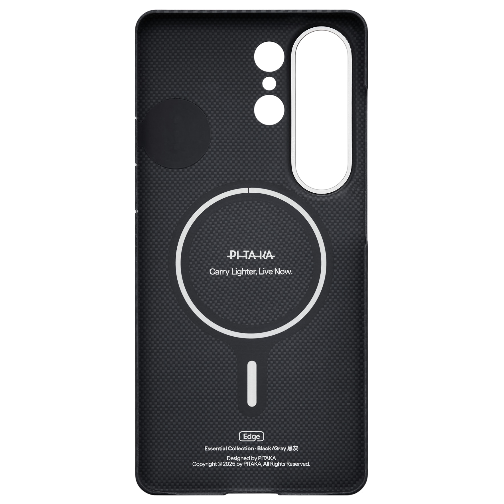 Husa de protectie Pitaka Ultra-Slim Edge Aramida pentru Samsung Galaxy S26 Ultra Negru / Gri
