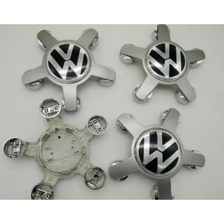 Model Roti Cap Set 4 capace roti compatibile Volkswagen 135 mm, model Gheara (Spider ...