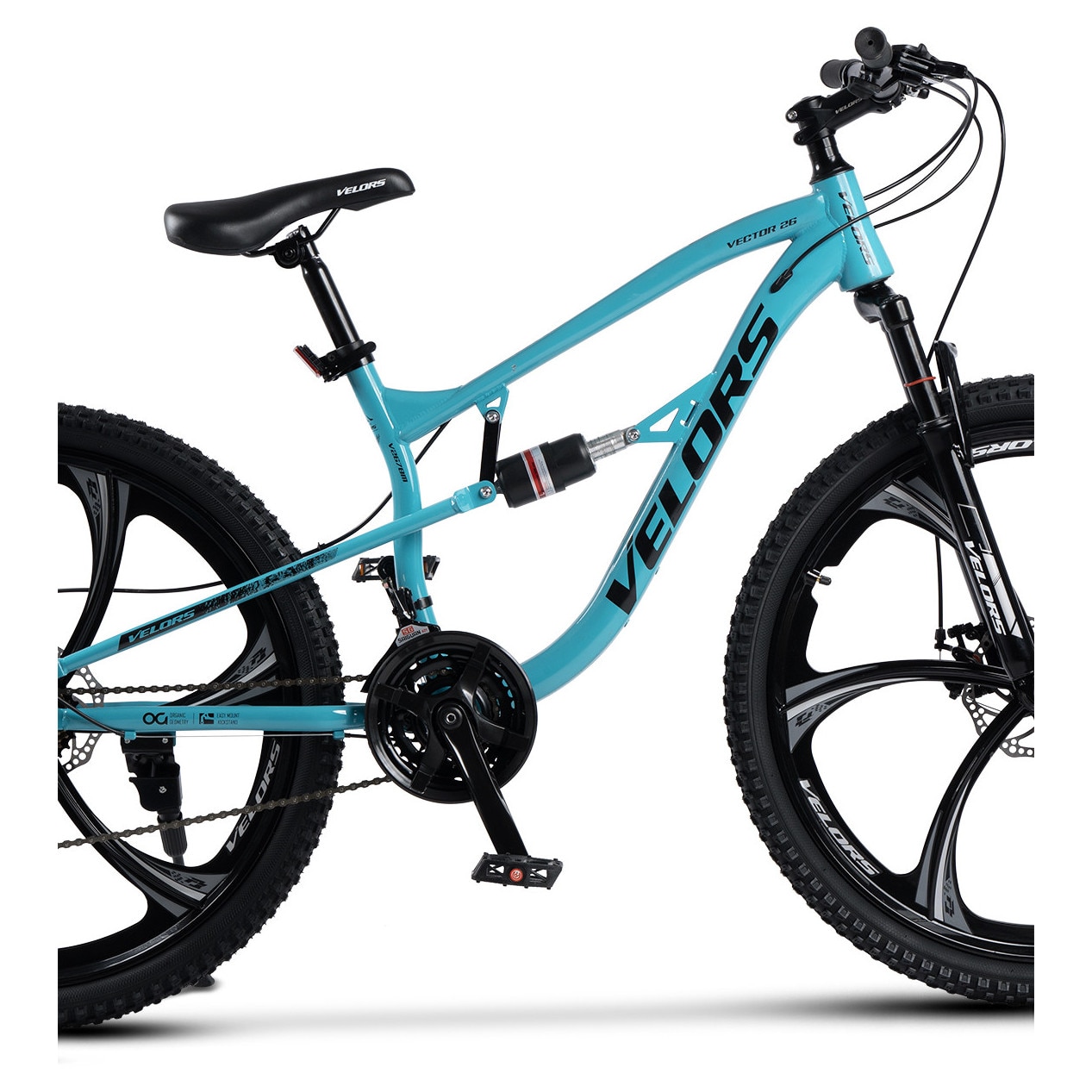 Bicicleta Mtb de munte Velors Vector JSX2670, cadru cu cabluri