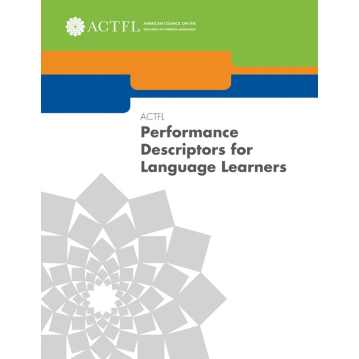 Actfl Performance Descriptors For Language Learners - Paul Sandrock