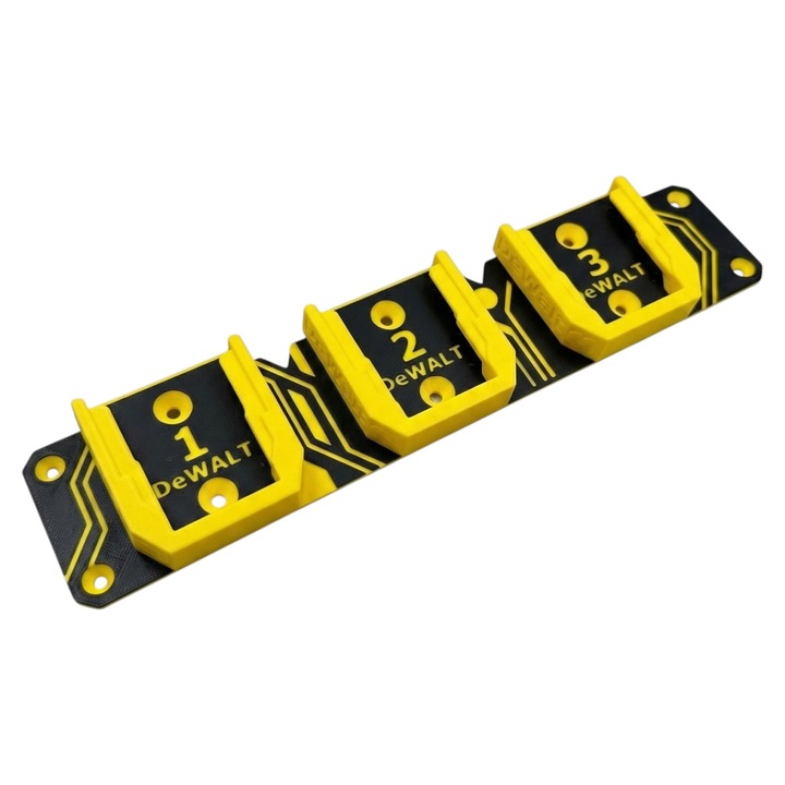 Suport pentru baterii DeWalt, 23.1 x 6.3 cm