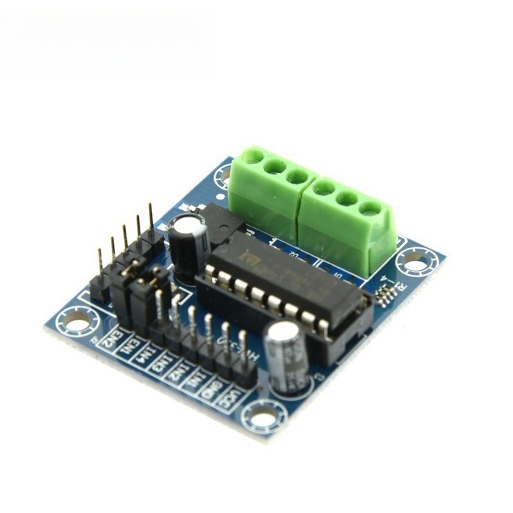 Modul H-híd L293D, 4 kétirányú DC motorhoz, 0,6A, 4 csatorna