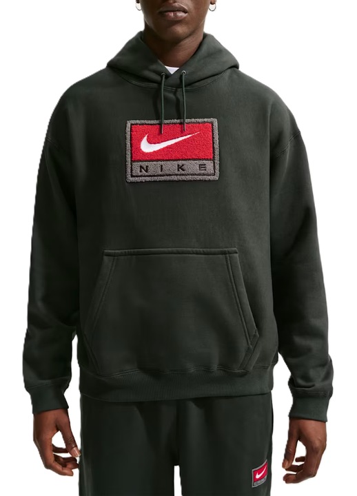 Hanorac barbati Nike M NL SOLO SWSH PO HOODIE GFX, Bumbac, Negru, Negru