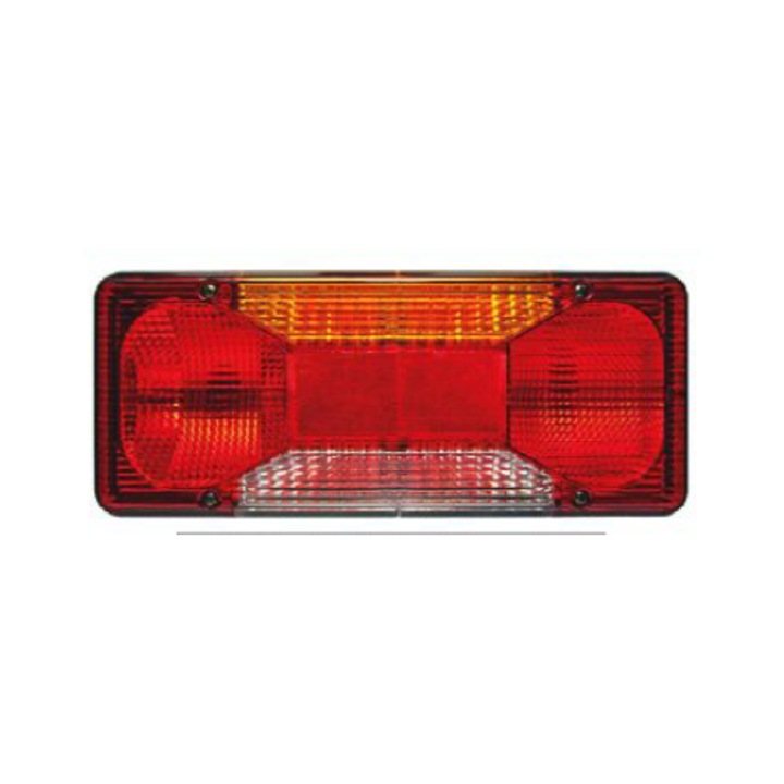 Lampa Stop Sertplast cu Mufa, compatibilitate Iveco Eurocargo 1-3, Scania G 1 P 1, dimensiuni 30x15cm