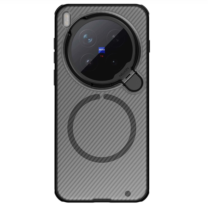 Husa Nillkin CamShield Prop Magnetic pentru Vivo X300 Pro, Transparent Black