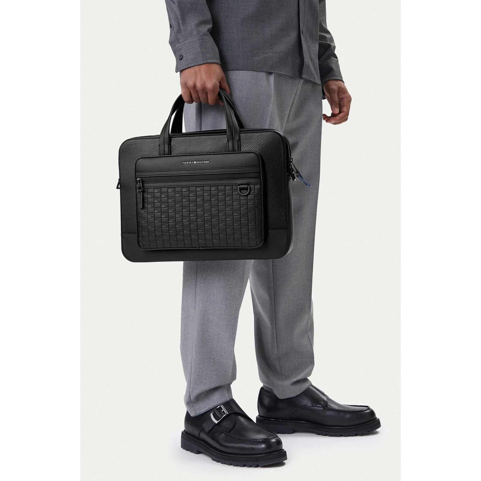 Geanta pentru laptop Tommy Hilfiger AM0AM14002 Negru 38 x 28 x 6 cm