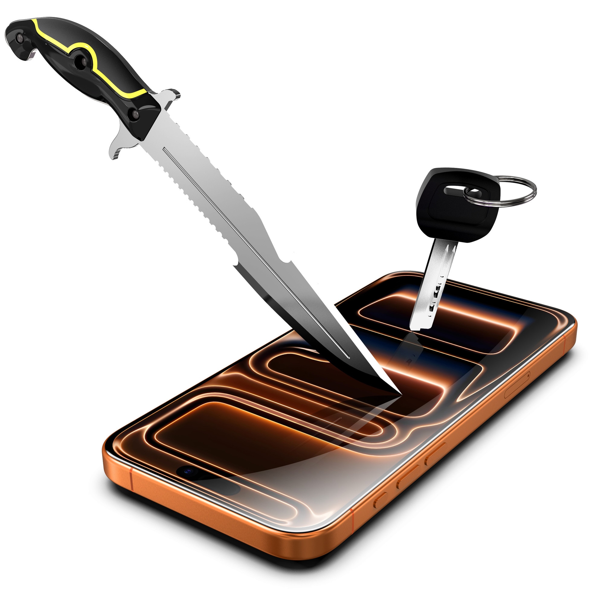 Set 2 folii pentru Iphone 17 Pro Max, Transparenta, Sticla securizata 0.33mm, Anti-Spy, Anti-amprenta cu margini negre 6.9", instalare usoara si rapida cu dispozitiv de potrivire automata in 30 sec cu Easy Install Kit, protectie telefon, RikBo®