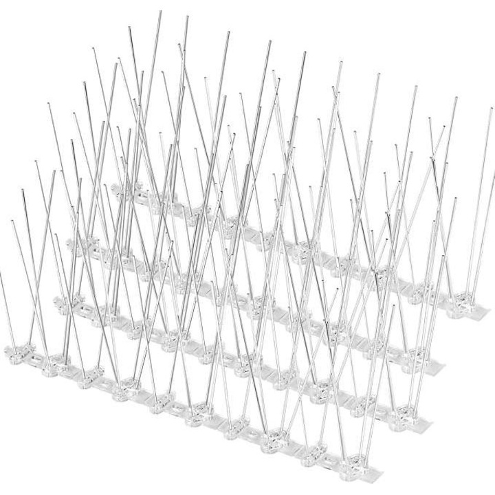 Комплект от 4 колове за прогонване на птици, CE, 11x25cm, метални