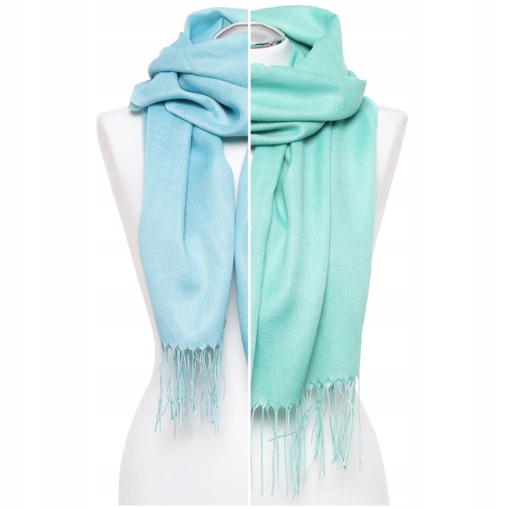 Sal Dama, Moraj, Dublu colorat, 70x180cm, cu franjuri