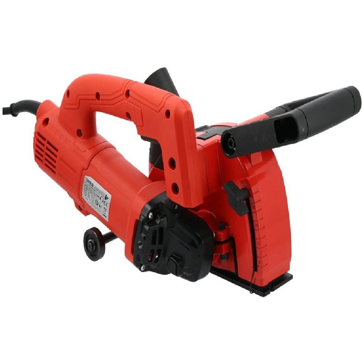 Masina canelat Yato 1800W, disc 150mm, reglare adancime, 2 discuri incluse