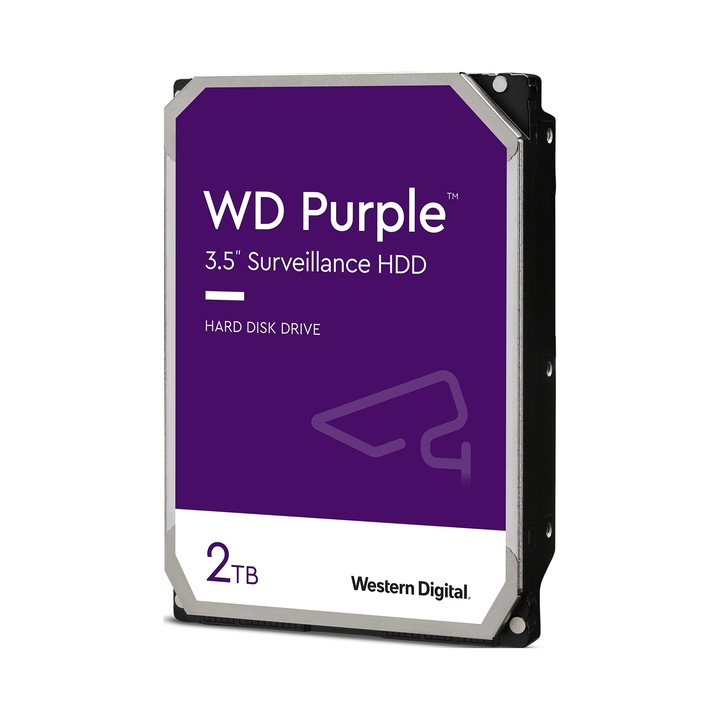Hard Disk HDD 3.5'' 2TB WD Purple 5400RPM 256MB