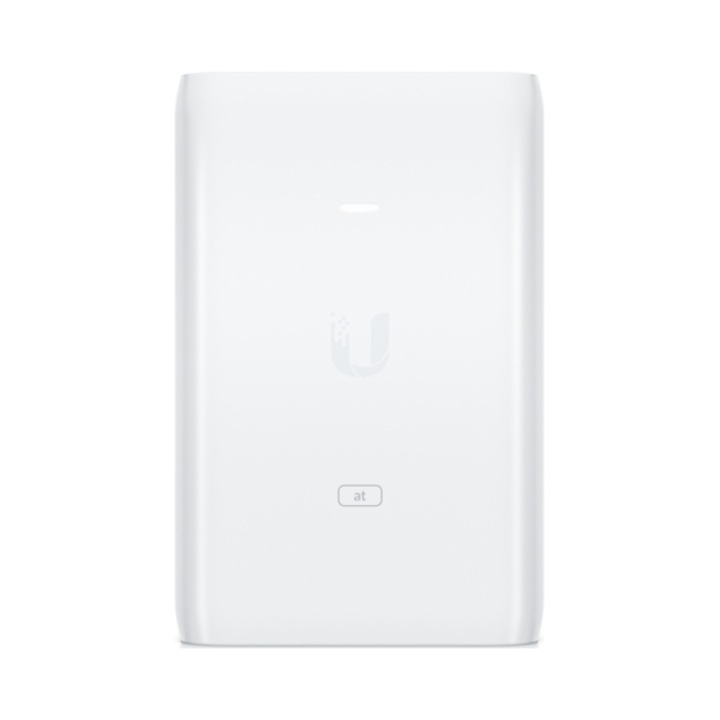 Adaptoare PowerLAN Ubiquiti Zasilacz PoE+ 30W 48V Gigabit, alb