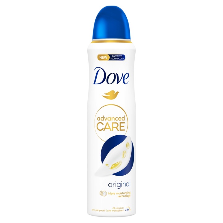 Комплект 6 x Дезодорант Dove Advanced Care Original 150ml