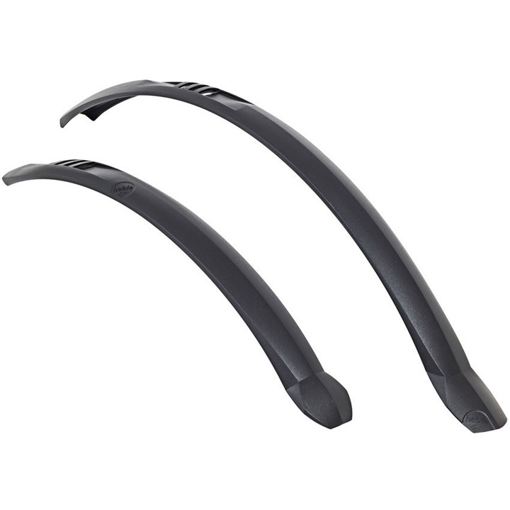 Aparatori pentru roti biciclete Hebie Taipan, set, negre, 28 inch, 45x560/760mm