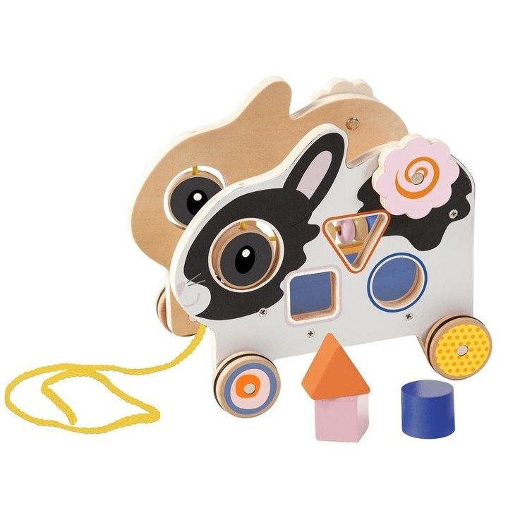 Играчка за дърпане, Manhattan Toy, многоцветна, 15,9x20,3x22,2см