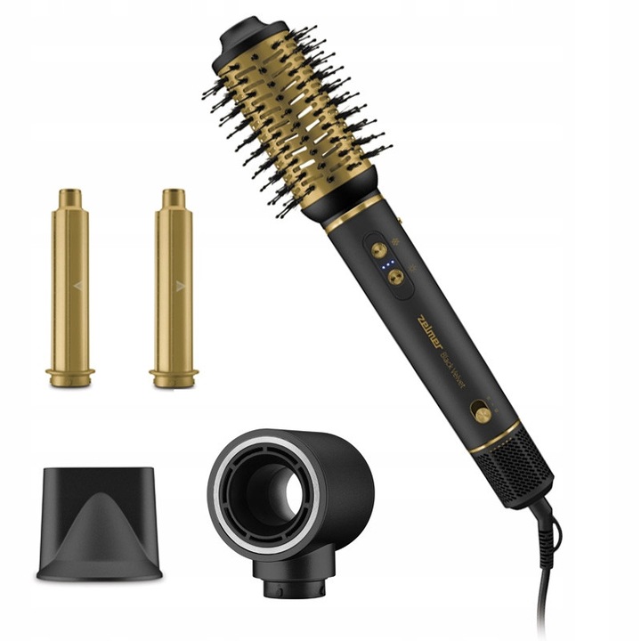 Perie de par electrica Zelmer ZHL1400 1400W negru-aurie