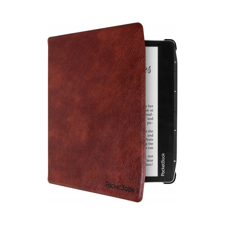 Tok PocketBook Era e-könyv olvasóhoz, barna színű, szintetikus anyag, puha belső