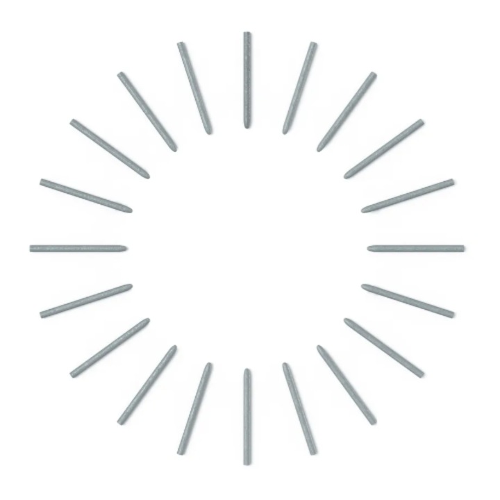 Set 20 Varfuri Stilou digital XP-PEN ACTPH10B compatibile cu Artist Gen 2, Artist Pro Gen 2, Deco M/MW/L/LW, Deco Pro Gen 2, Artist Pro V2, Artist Plus