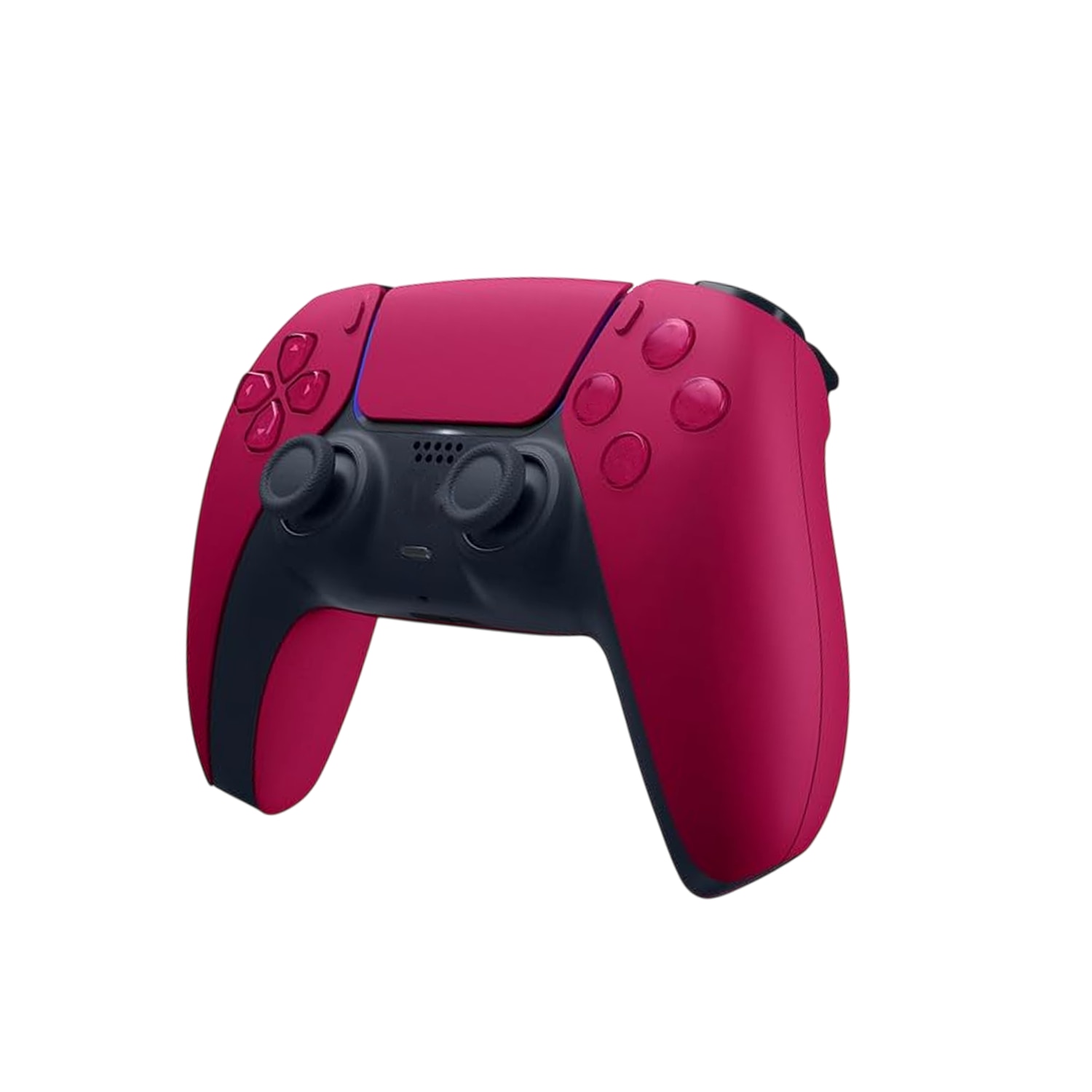 Controller Wireless Dual-Sense, rosu, incarcare TYPE-C, senzor de miscare, set pentru PS5 si PS4
