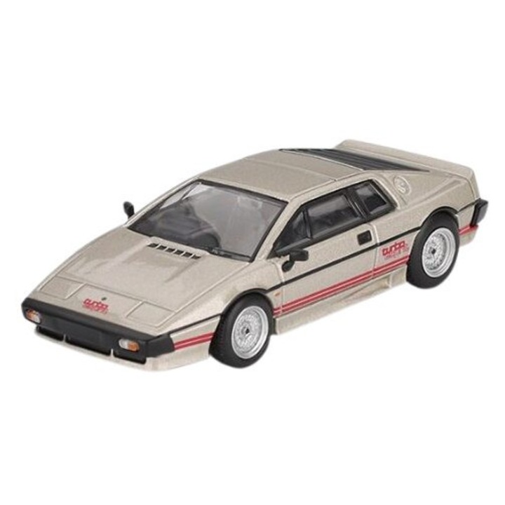 LOTUS ESPRIT TURBO METALLIC SILVER 1980 1:64 Mini GT MGT01109-L autómodell