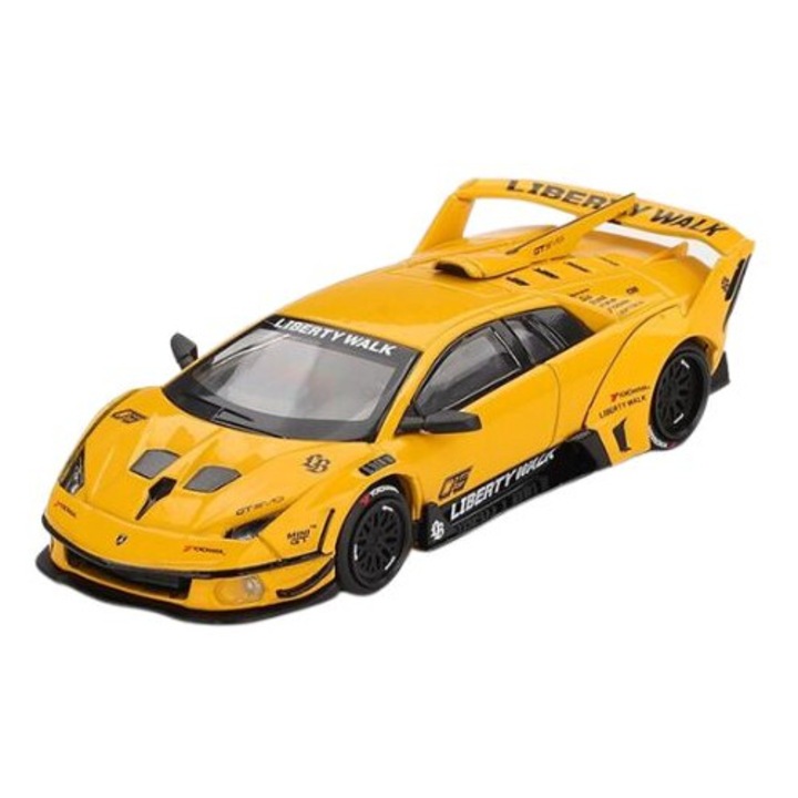 Lamborghini Murcielago Lbsilhouette Works Gt Evo Yellow 2025 1:64 Mini GT MGT01135-L autómodell