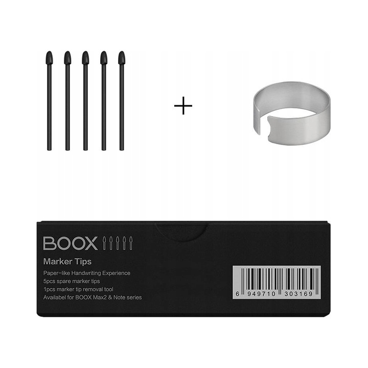 Varfuri schimbabile pentru stylus Onyx Boox set 5 bucati