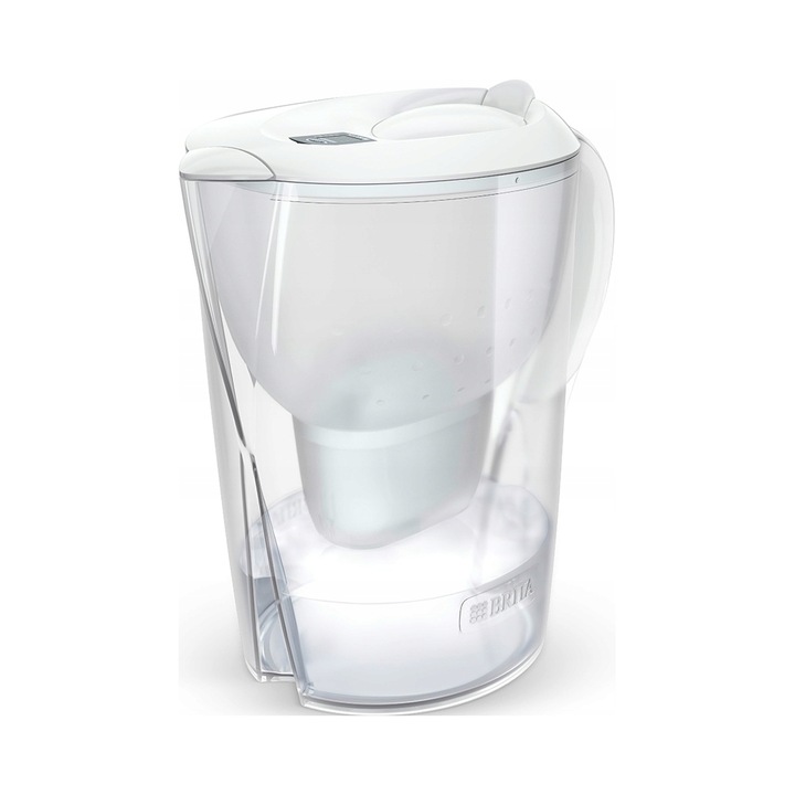 Кана за филтриране Brita Marella XL 3,5л бяла, 4 филтъра, електронна, пластмасова