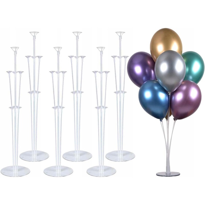 Stojak pentru baloane, CE, 71 cm, set 6 bucati