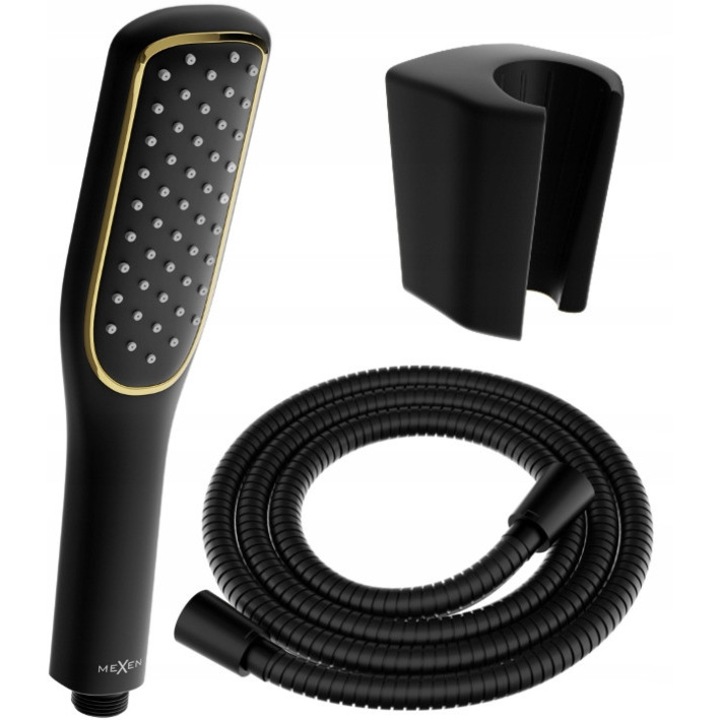 Set prajitor de dus Mexen, dus R-49, 1 functie, negru, 150cm