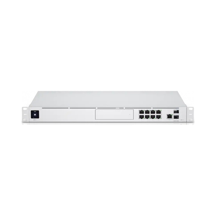 Switch Ubiquiti UniFi Dream Machine Pro, 8-port, 10G SFP+, alb, 1U