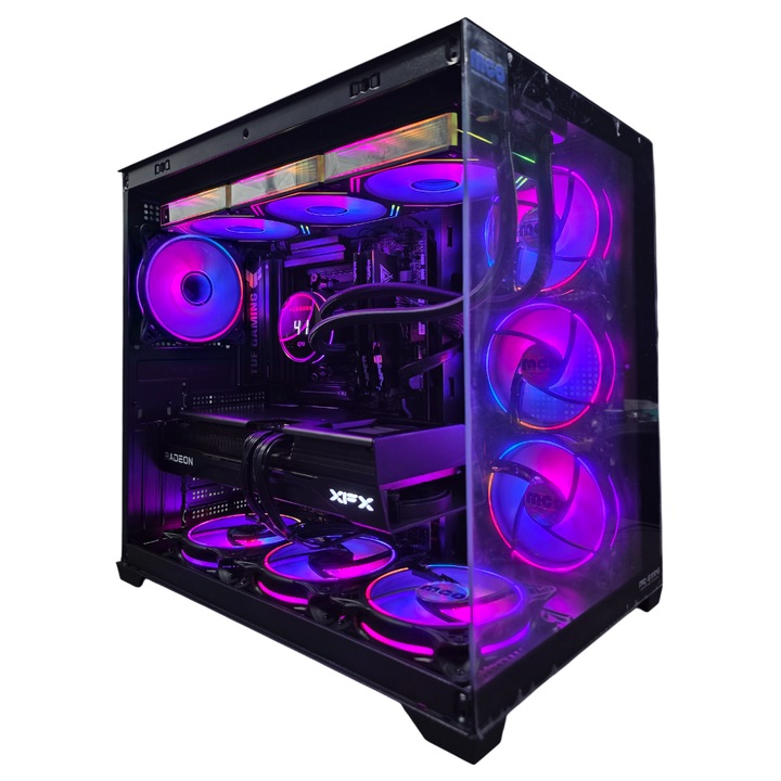 Desktop PC Gaming MCO, AMD Ryzen 7 9800X3D 5.2GHz, 32GB DDR5, 1TB SSD, Radeon RX 9070 XT 16GB, Windows 11 Pro