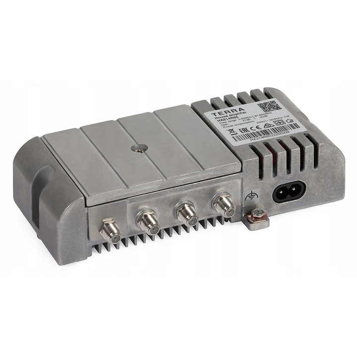 Wzmacniacz budynkowy HA-214R65, TERRA, 1 intrare, 1 iesire, 185x91x47mm, interior