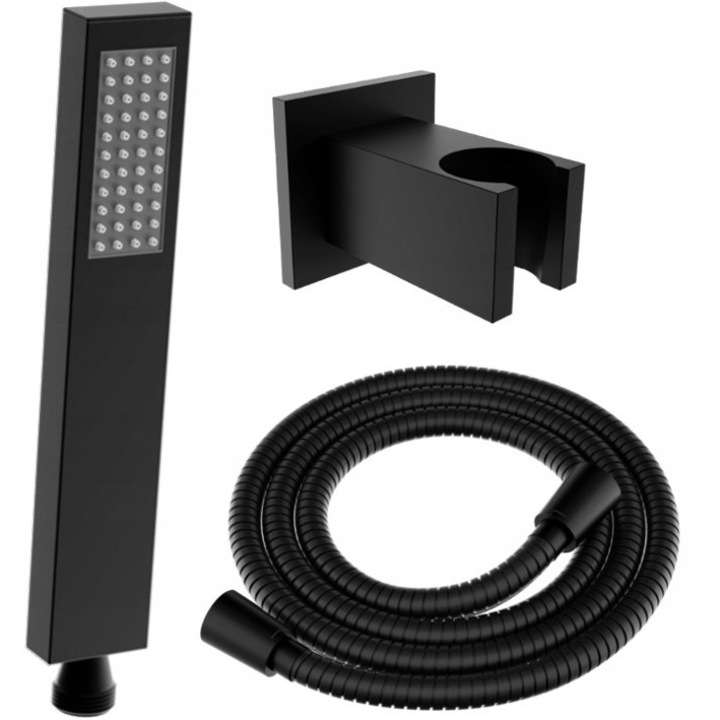 Set prasnic Mexen R-02, 1 functie, negru, 150 cm, 200x35mm