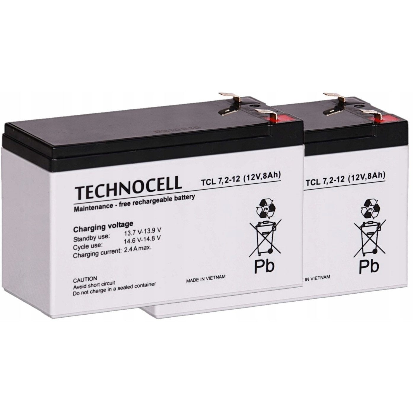 Apc Rbc142 Dimensions Set acumulatori Technocell RBC142, 2xTCL 7,2-12, 12V, AGM, 8Ah - eMAG.ro