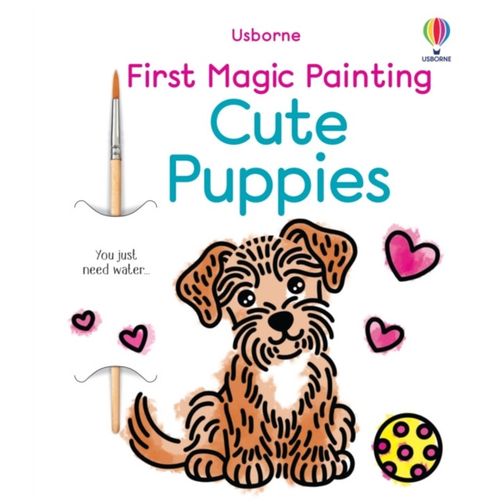 First Magic Painting Cute Puppies - Abigail Wheatley