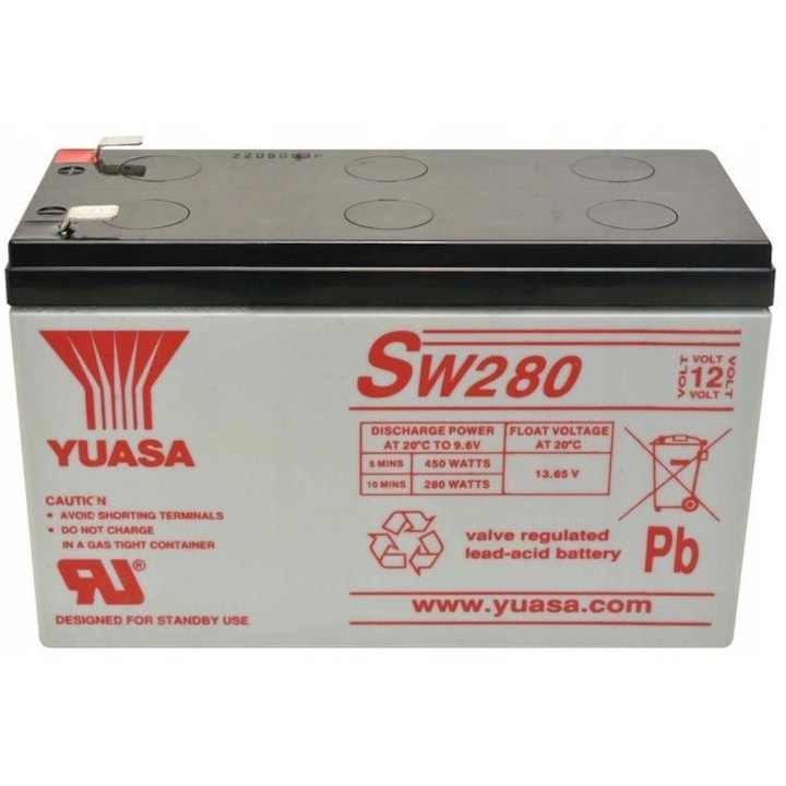 Set acumulatori Yuasa SW280 12V 9Ah pentru UPS APC