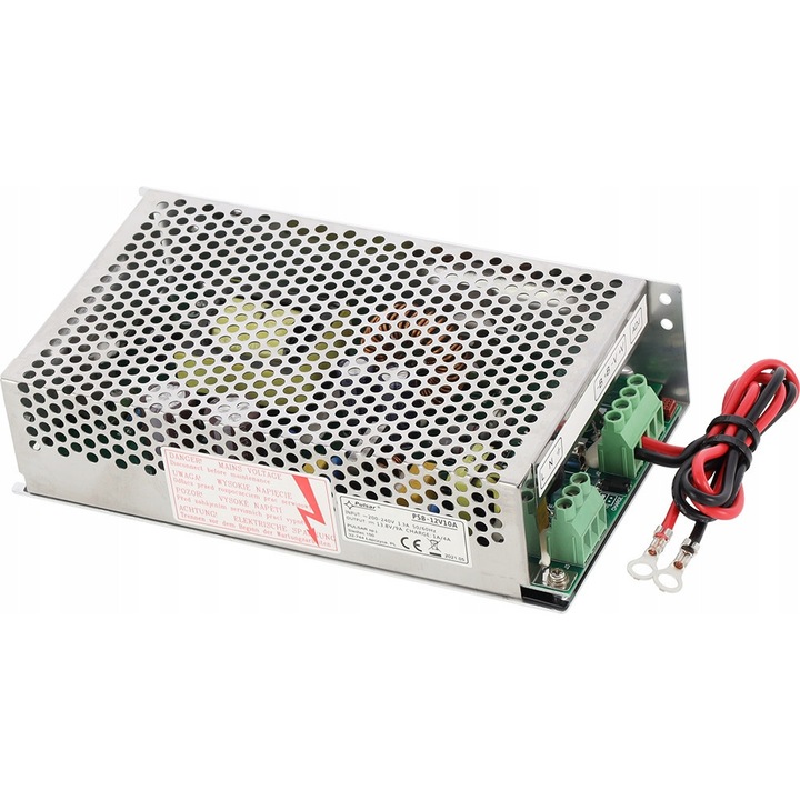PSB-12V10A Pulsar tápegység, 10A, 138W, 12V, 199x110x50mm