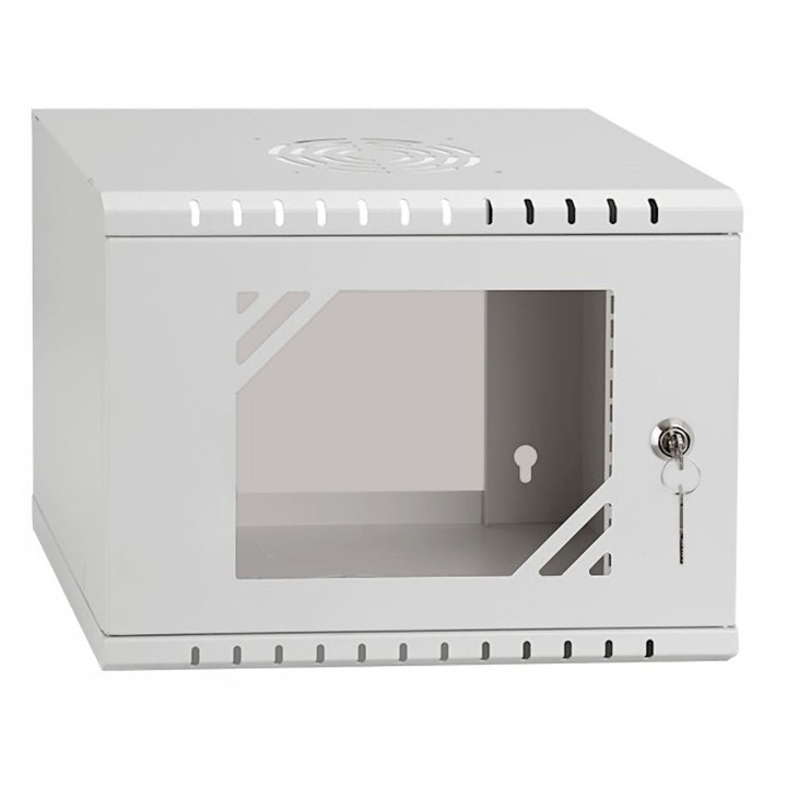 STALFLEX RACK 10" 4U 300mm fém szekrény, szürke, 2.5kg