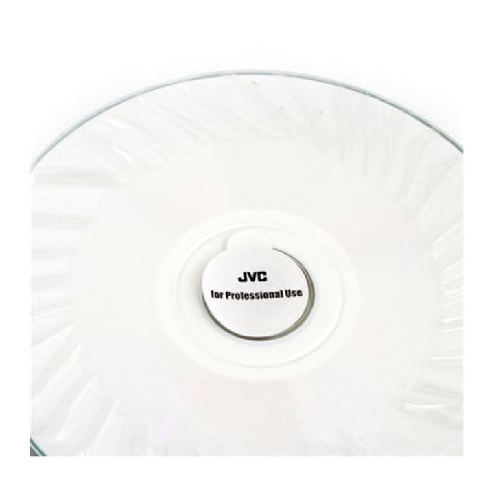 DVD-R JVC 4,7GB 50 bucati, viteza maxima 16x, imprimabil, alb
