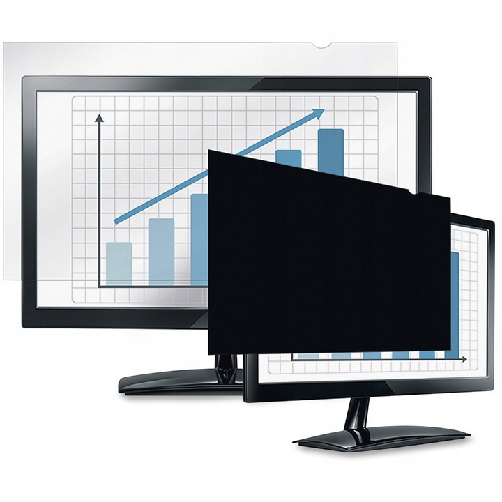 Monitorszűrő, betekintésvédelemmel, 310x175 mm, 14,1, 16:9, FELLOWES PrivaScreen, fekete
