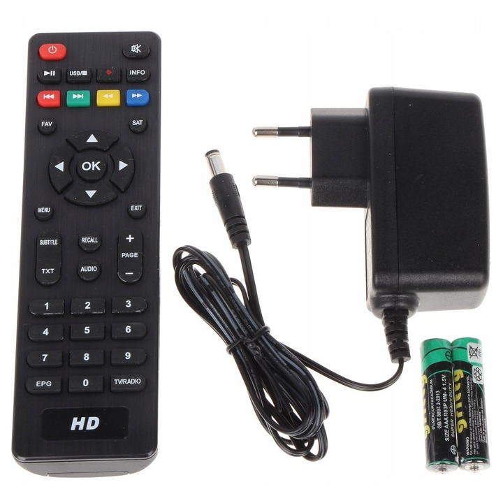 Tuner satelitarny DVB-S/S2 Opticum, multimedia, HDMI, 180x130x40mm