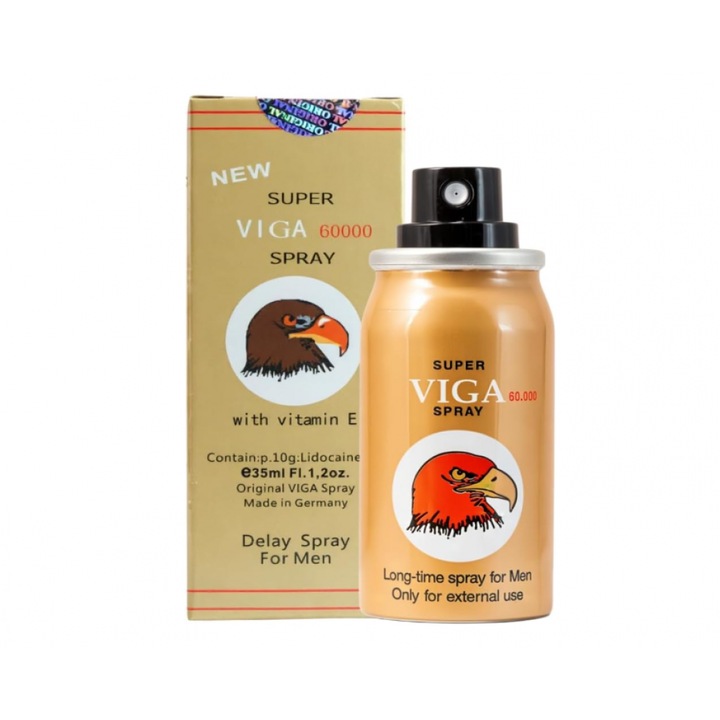 Spray desensibilizant Super Viga 60000, 45ml, pentru barbati